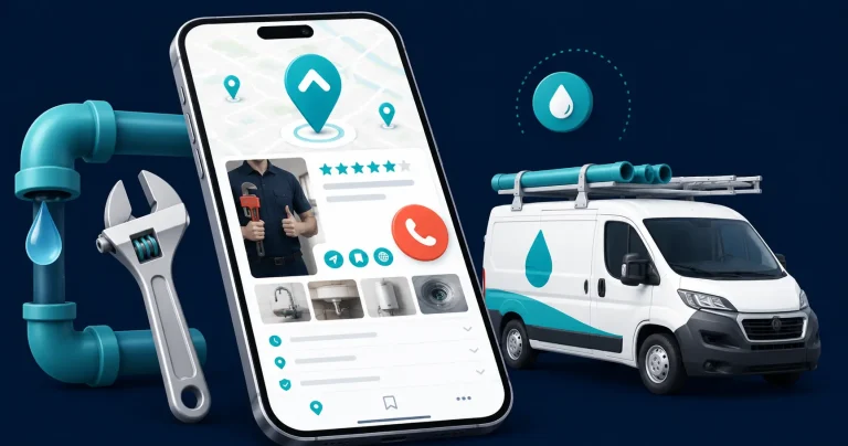Annotated review of a Randburg plumber Google Business Profile
